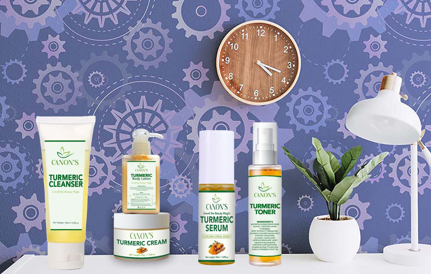 Daily Care Essentials: Cleanser, Toner, Moisturizer & Serum