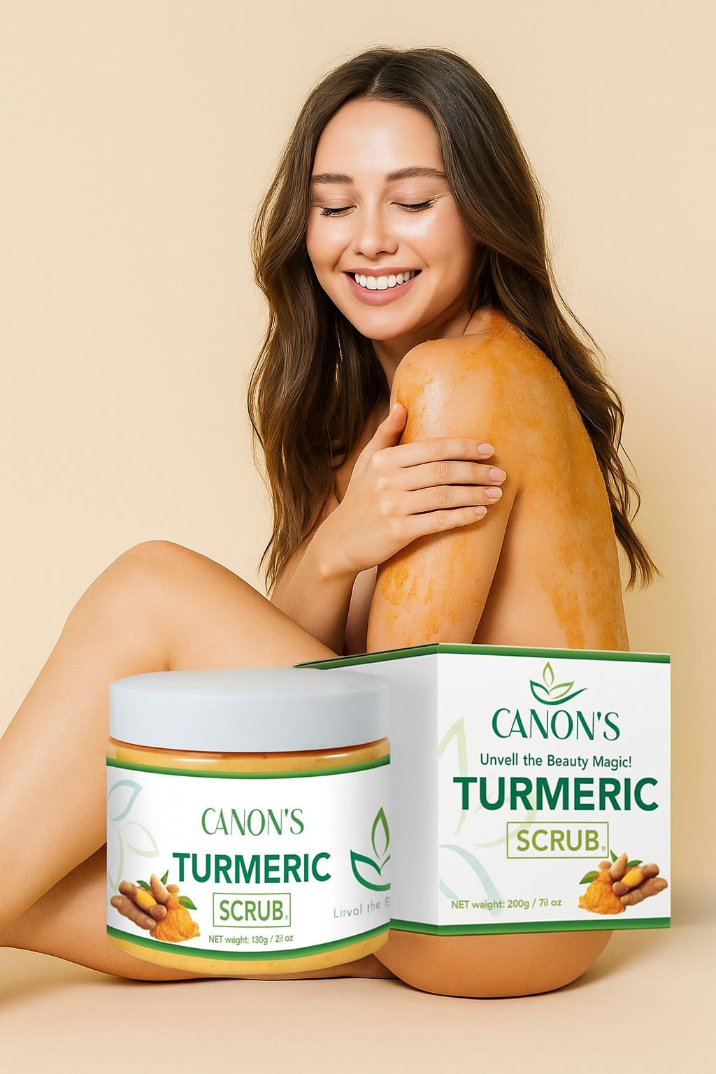 Try Canov's Turmeric Scrub