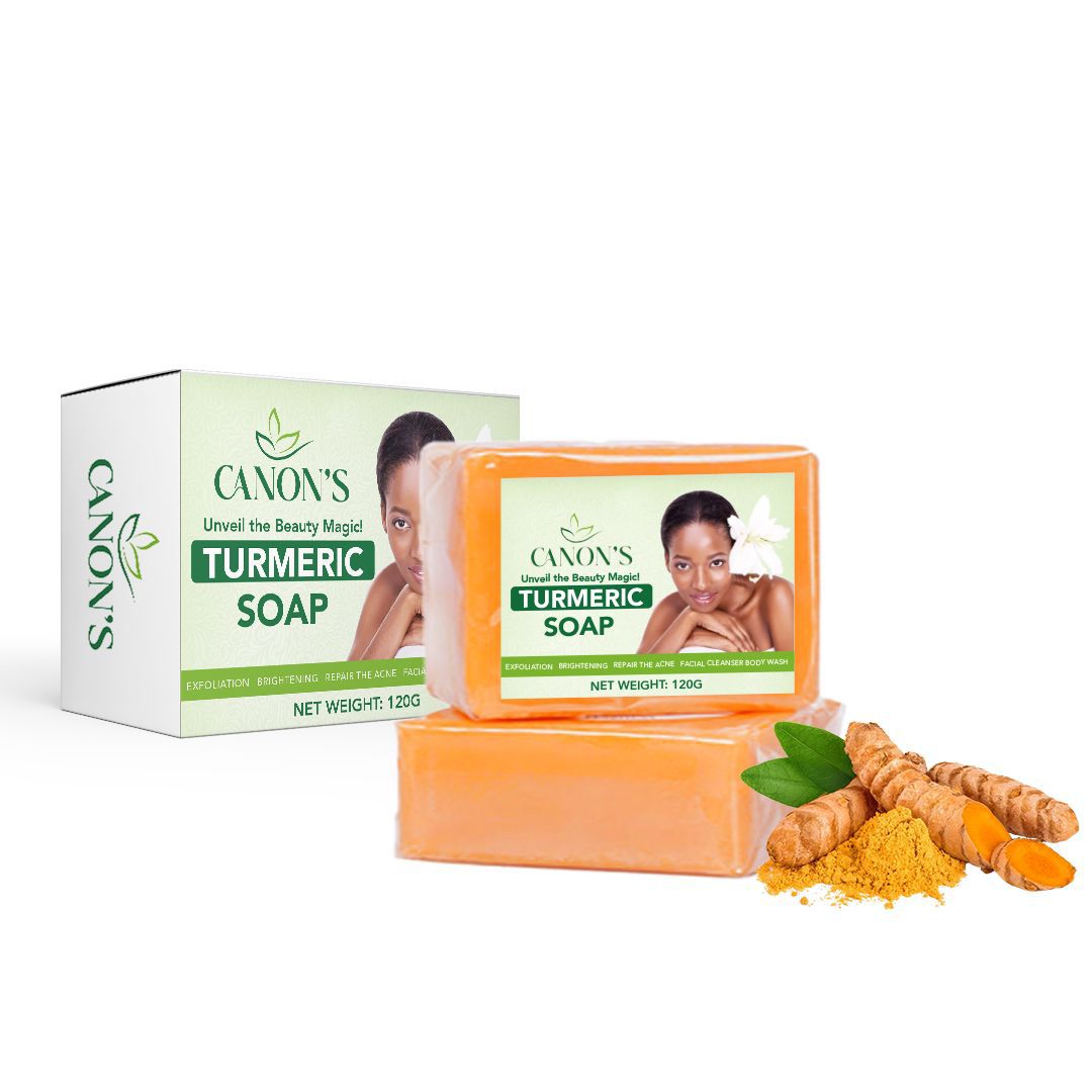 turmeric  soap product 