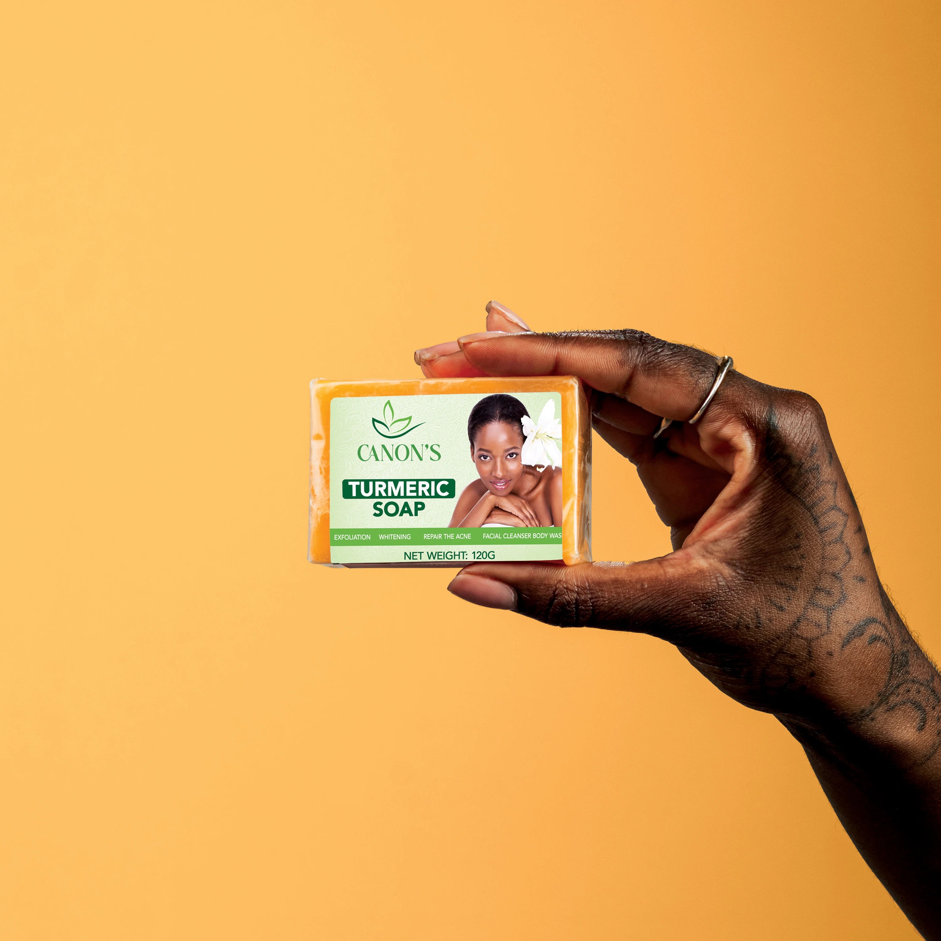 Turmeric Glycerin Soap for Acne and Hyperpigmentation